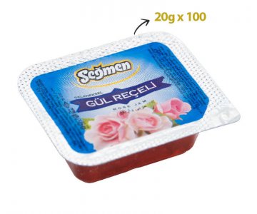 Seğmen Piknik Gül Reçeli 20 gr*100 adet